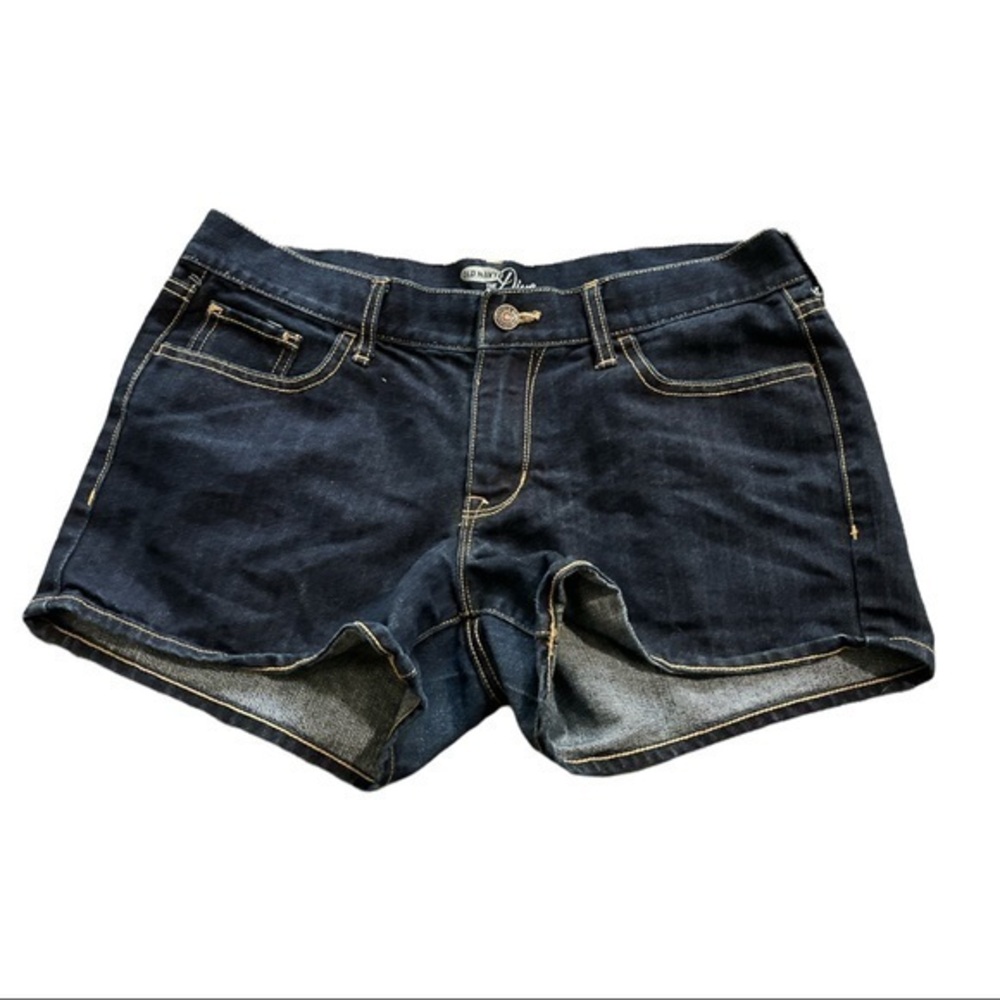 Women's Old Navy Diva Denim Short Shorts inseam 3” Size 8 EUC #7477